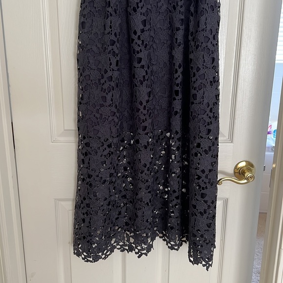 ASTR the label eyelet midi dress ink NWT - Picture 3 of 7